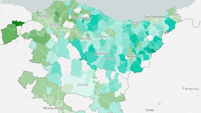 Los resultados de las elecciones en el País Vasco, municipio a municipio