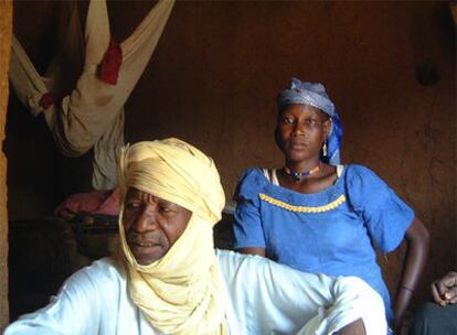 Hadijatou Mani en su casa en Níger.