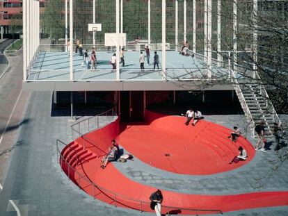 El restaurante The Basket, de N. L. Architects.