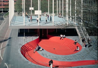 El restaurante The Basket, de N. L. Architects.