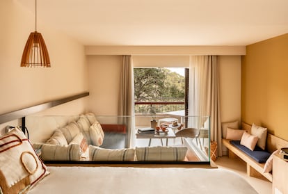 Interior de una de las habitaciones del futuro hotel.