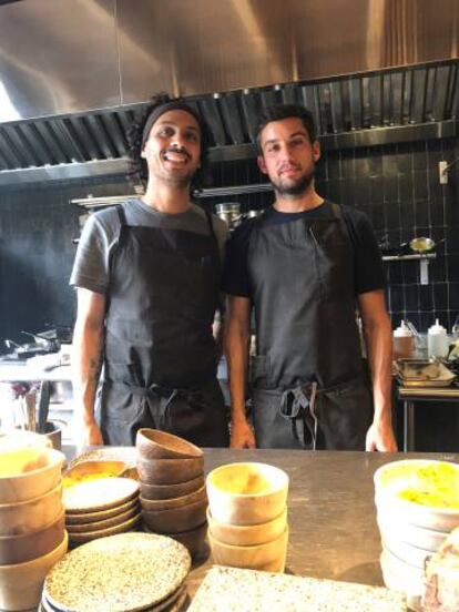 Saumeo y Martínez, del restaurante Mérito