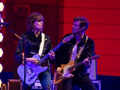 Chrissie Hynde en el concierto inaugural del Festival Les Nits de Barcelona.