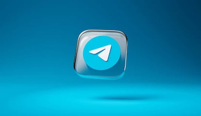 Logo Telegram fondo