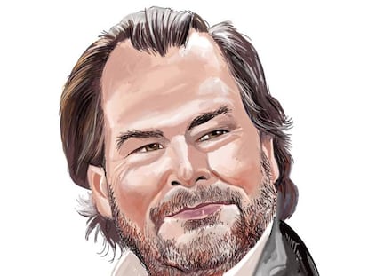 Marc Benioff, fundador de Salesforce.