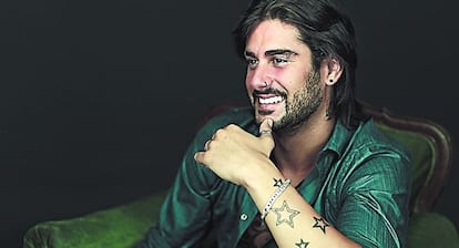 Melendi en la presentación de su cuarto disco en 2008.