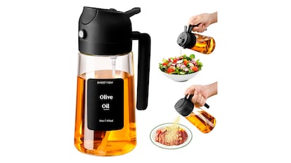 Básicos de cocina sobre fondo blanco.