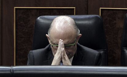 El exministro de Hacienda, Cristobal Montoro.