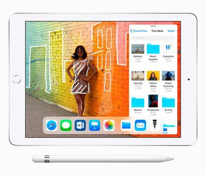 El nuevo iPad estrena el Pencil de los iPad Pro