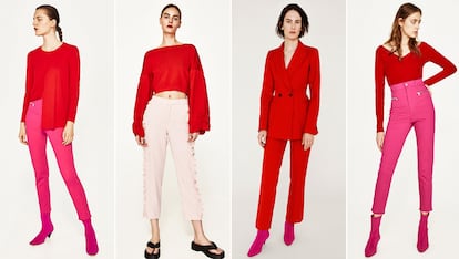 Zara lleva la tendencia a infinitos looks de su tienda online.