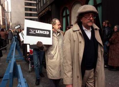 Kurt Vonnegut, en una imagen de 1990.
