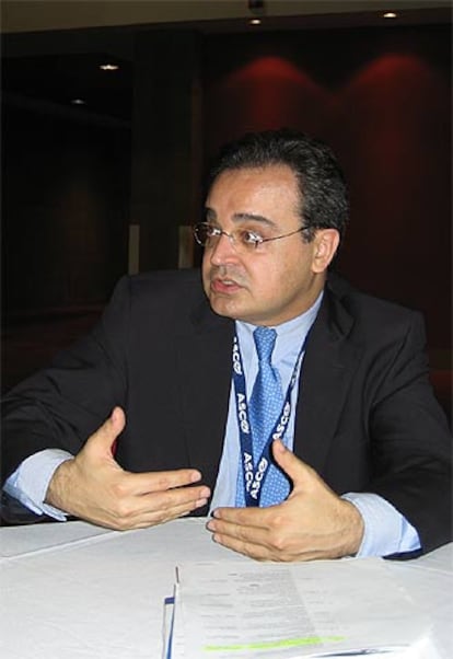 Ramón Colomer, en una reunión de la Sociedad Americana de Oncología Clínica.
