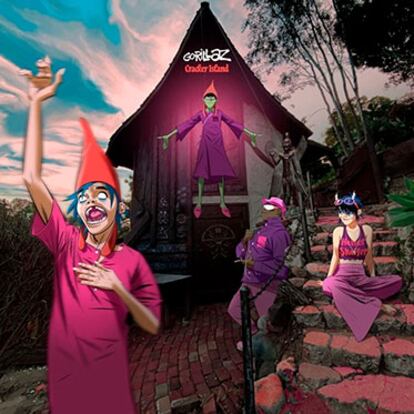 Portada de 'Cracker Island', de Gorillaz