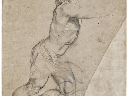 El dibujo de Rubens que ha causado la polémica.