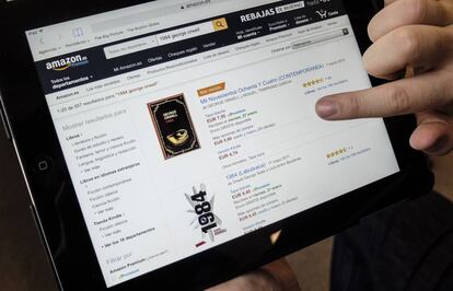Un usuario de Internet en la página de Amazon que vende ediciones de '1984'.