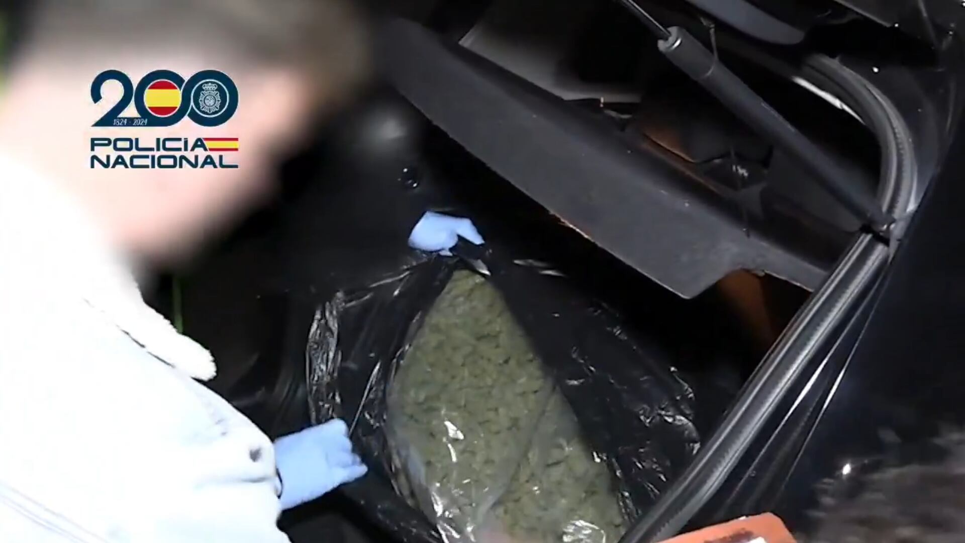 Detenido un fugitivo con un saco de marihuana “de grandes dimensiones” en su casa