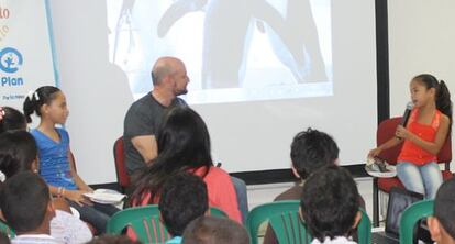 El director Juan Jos&eacute; Campanella en el certamen colombiano Hay festival. 