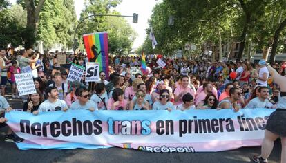 Dia del Orgull Gay, a Madrid, el 2018.