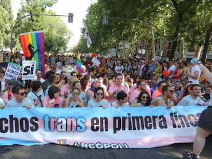 Dia del Orgull Gay, a Madrid, el 2018.