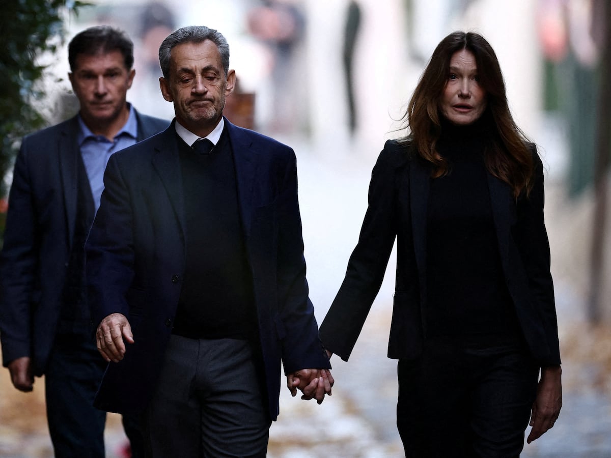 Nicolas Sarkozy, primer ex presidente francés en prisión.