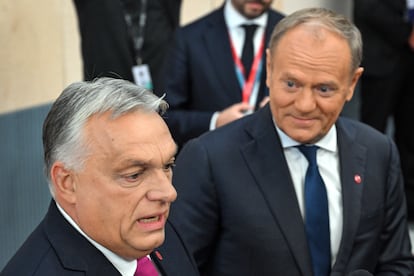 Tusk y Orbán