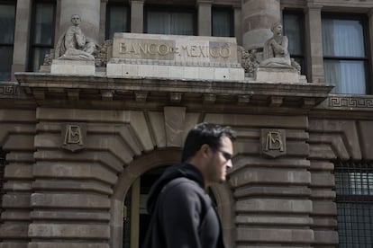 Banco de México, en el centro de Ciudad de México