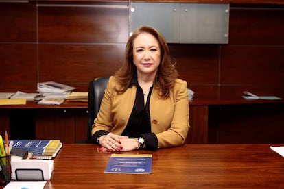 La ministra Yasmín Esquivel