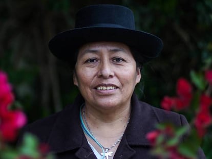 Melania Canales Poma, lideresa indígena del pueblo quechua
