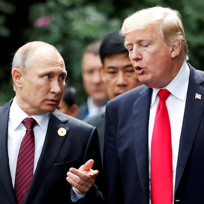 Donald Trump y Vladimir Putin