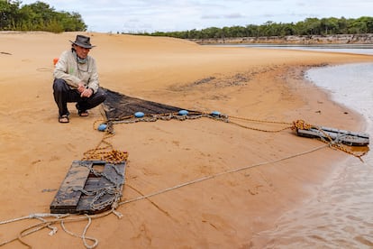 Carlos A. Lasso a orillas del río Orinoco