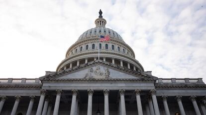Una imagen del Capitolio, en Washington, este lunes.
