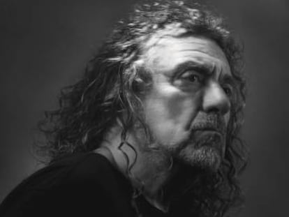 El m&uacute;sico Robert Plant, cantante de Led Zeppelin. 