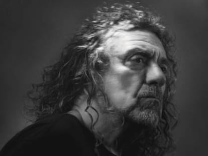 El m&uacute;sico Robert Plant, cantante de Led Zeppelin. 