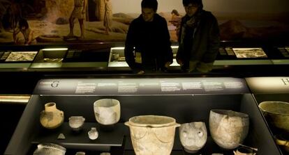 Una de las salas del MARQ (Museo Arqueológico de Alicante)