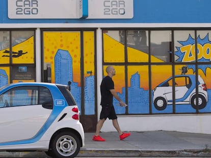 Imagen de la sede de Car2Go en San Diego, California.