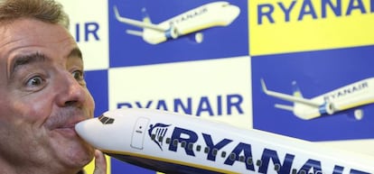 El presidente de la aerol&iacute;nea de bajo coste Ryanair, Michael O&#039;Leary. 