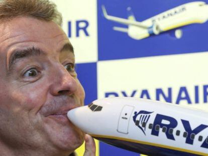 El presidente de la aerol&iacute;nea de bajo coste Ryanair, Michael O&#039;Leary. 