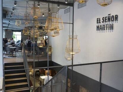 El restaurante El Señor Martín, en Madrid.