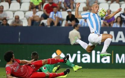 Amrabat, durante el torneo Costa del Sol, el día 8.
 