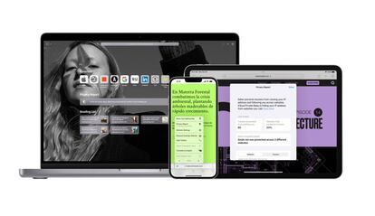Safari en varios dispositivos de Apple.