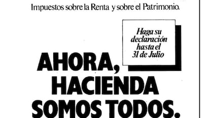 Borrell sobre el origen de la declaración de la renta: “No fue una revolución armada pero costó mucho aplicarla”