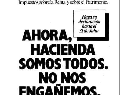 Borrell sobre el origen de la declaración de la renta: “No fue una revolución armada pero costó mucho aplicarla”