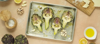 Artichokes are packed with flavor and don't require a lot of dressing.