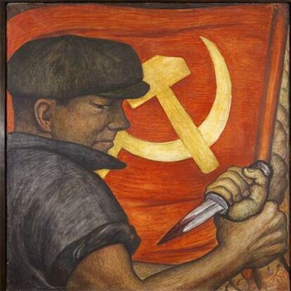 <i>Adversario del fascismo, </i>de Diego Rivera.