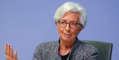 Christine Lagarde, presidenta del BCE.