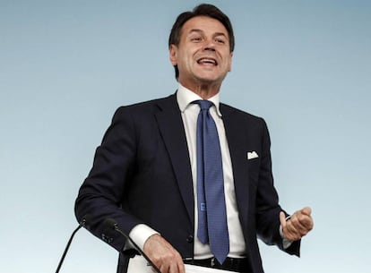 Giuseppe Conte, primer ministro de Italia.