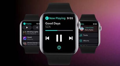 Tidal en el Apple Watch.