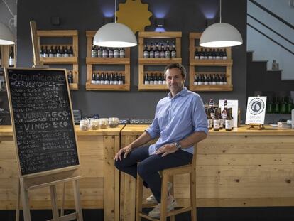 Jacobo Fernández Pons, uno de los hermanos fundadores de la cervecería artesana y ecológica Fernández Pons.  