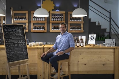 Jacobo Fernández Pons, uno de los hermanos fundadores de la cervecería artesana y ecológica Fernández Pons.  