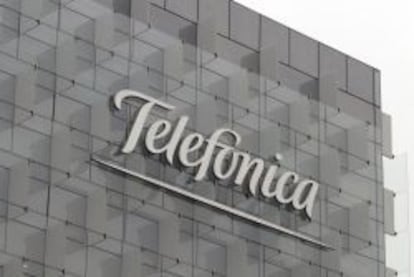 Edificio de Telef&oacute;nica en las Tablas.